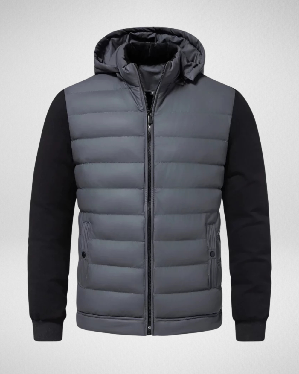 Heren Jas Winter met Capuchon en Waterafstotend Materiaal 2