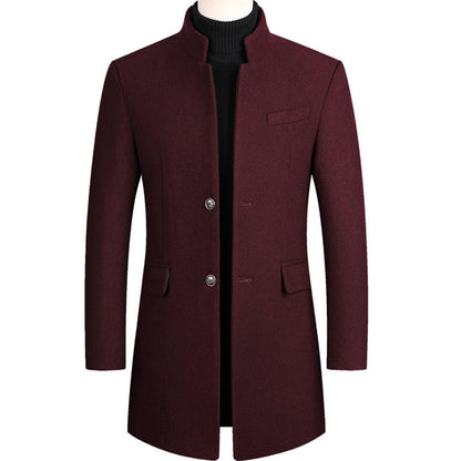 Heren Jas met Tijdloze Elegant en Warmte voor Tussenseizoenen 0