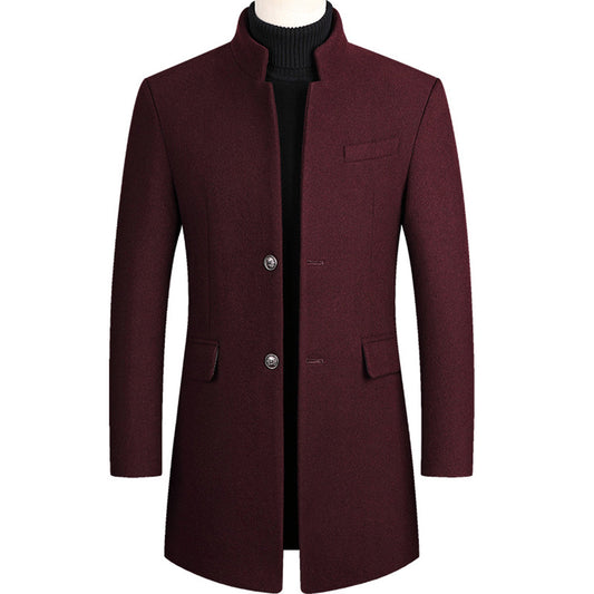 Heren Jas met Tijdloze Elegant en Warmte voor Tussenseizoenen 0