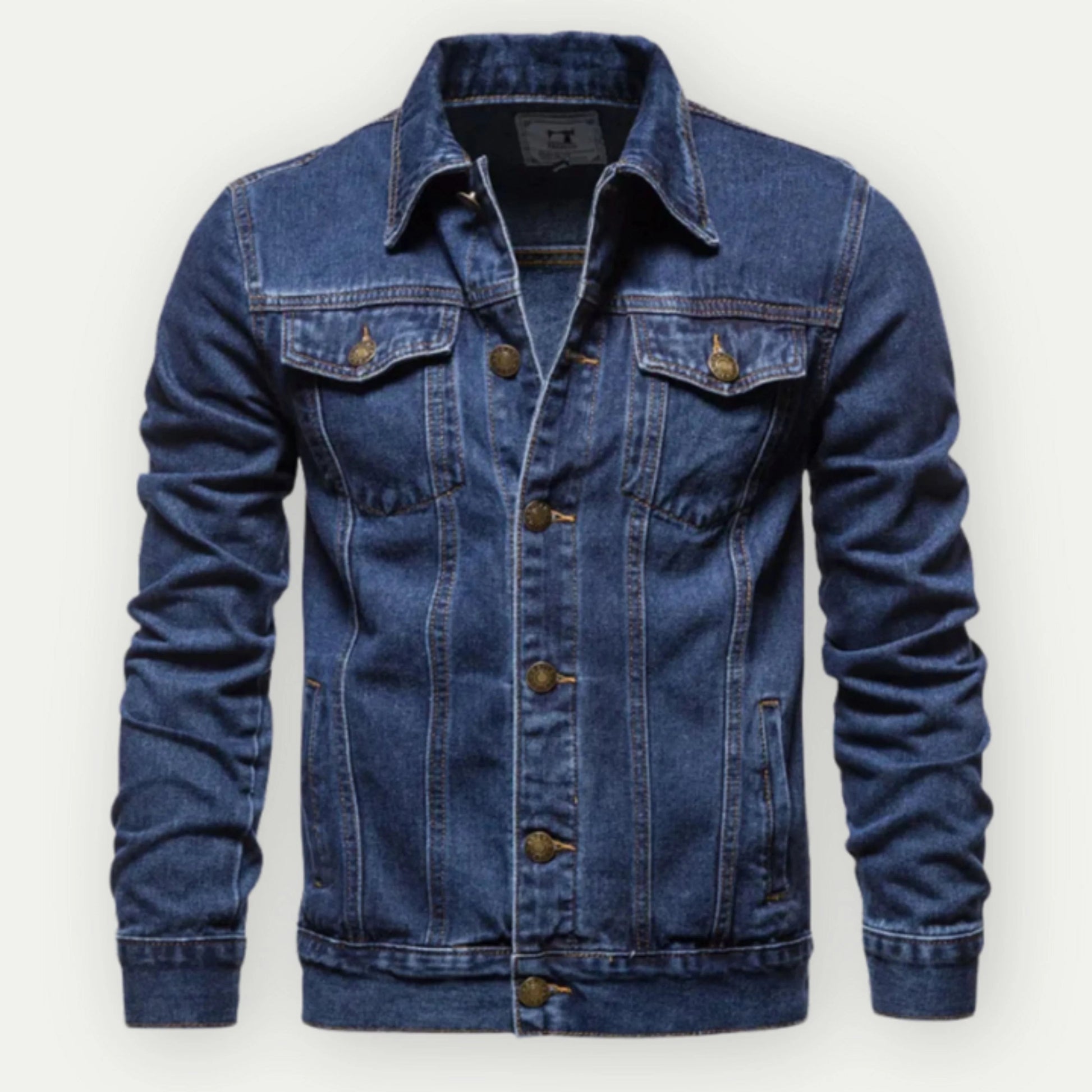 Heren Jas met Verstelbare Details en Tijdloze Stijl 1