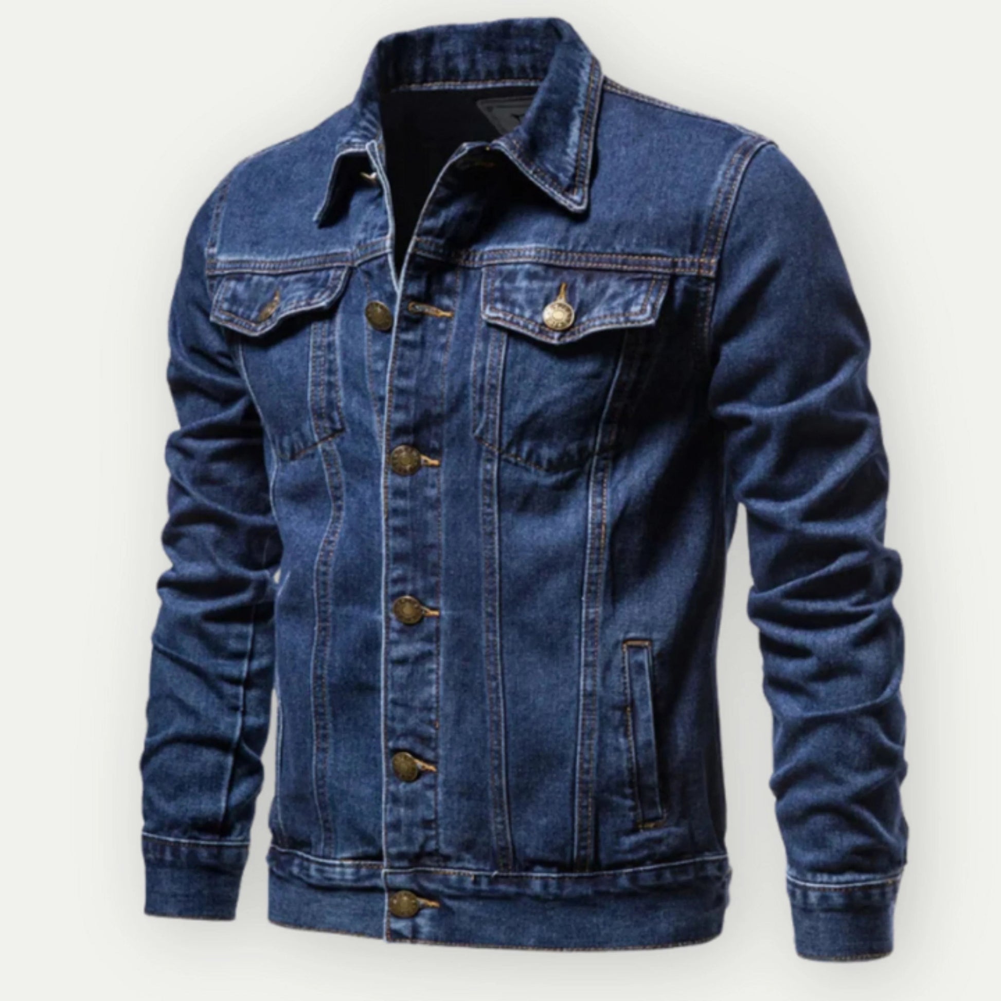 Heren Jas met Verstelbare Details en Tijdloze Stijl 2