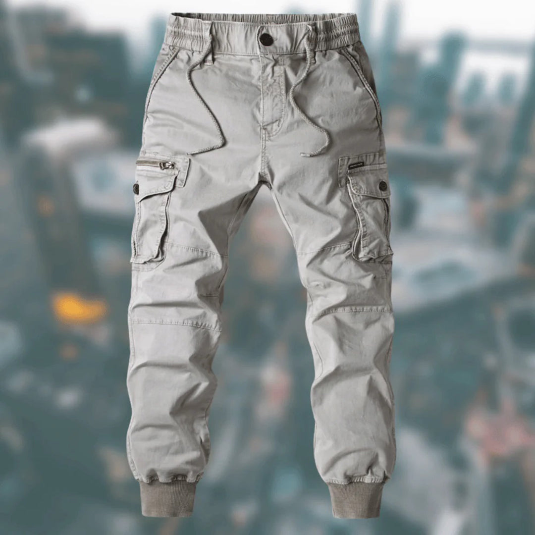 Heren Jogger Broek met Perfecte Pasvorm en Praktische Tassen 6