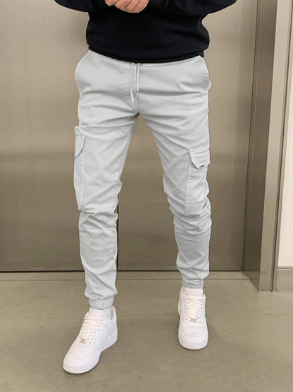 Heren Joggingbroek met Relaxte Pasvorm en Cargozakken 7