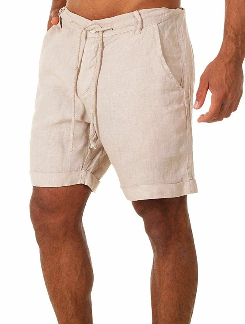 Heren Casual Korte Broek Khaki