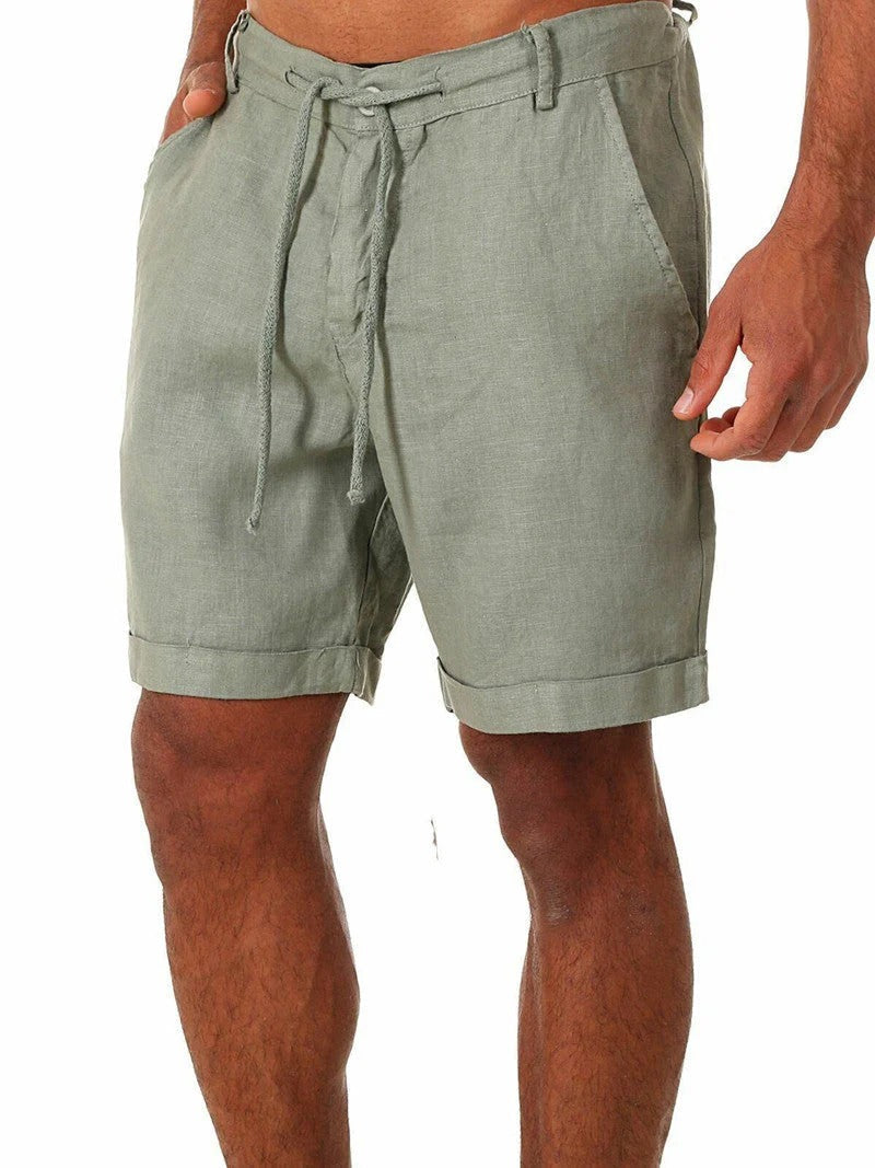 Heren Casual Korte Broek Grijs