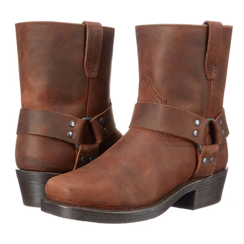 Heren Laarzen met Gesp en Cowboy Inspired Design
