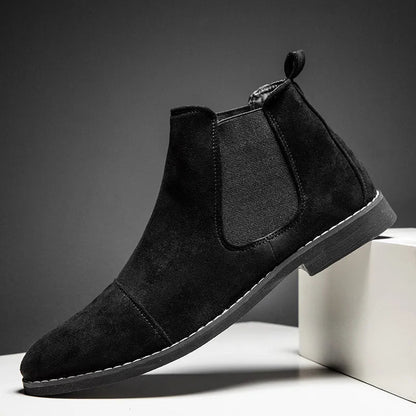 Heren Laarzen van Suède met Luxe Comfort en Tijdloos Ontwerp 1