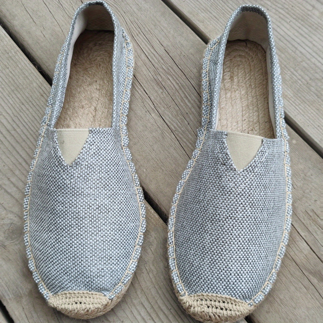 Heren Espadrilles - Loafers Grijs