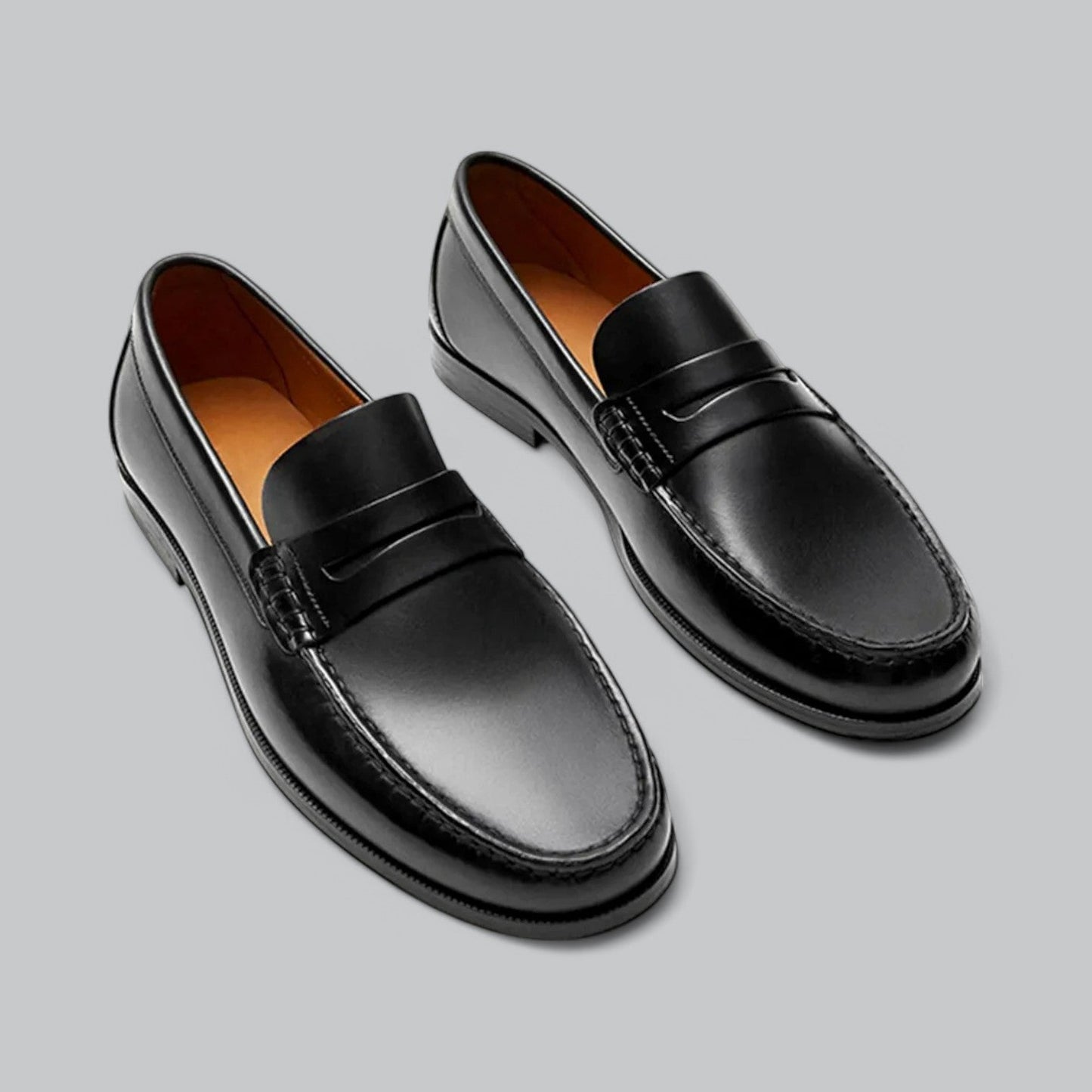 Heren Loafers van Echt Leer met Tijdloze Elegantie en Comfort 2