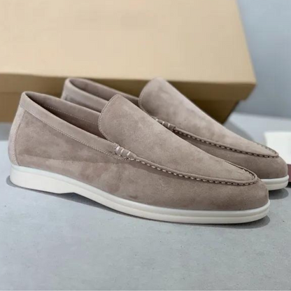 Heren Casual Loafers Grijs