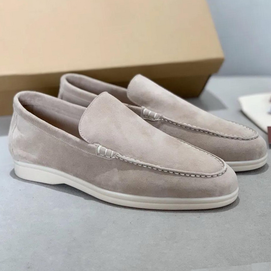 Heren Casual Loafers Beige