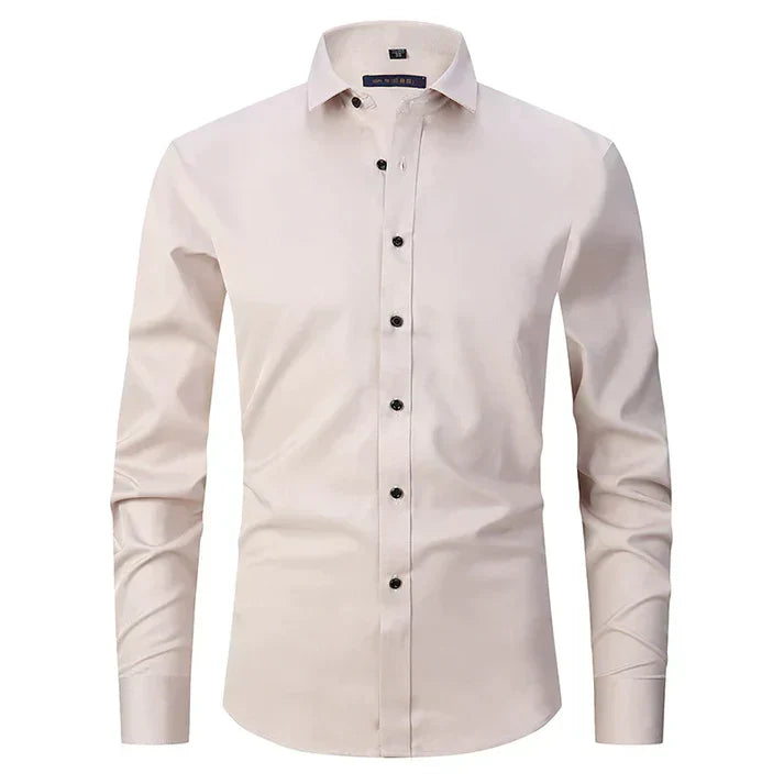 Heren Overhemd met Lange Mouwen en Tailored Fit 9