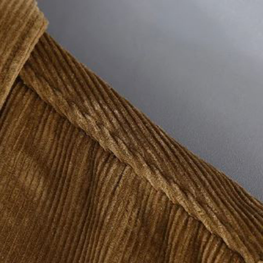 Heren Corduroy Overhemdjack Gevoerd