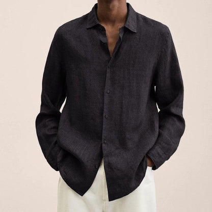 Heren Overhemd van Zacht Flanel met Oversized Pasvorm voor Casual Stijl 1