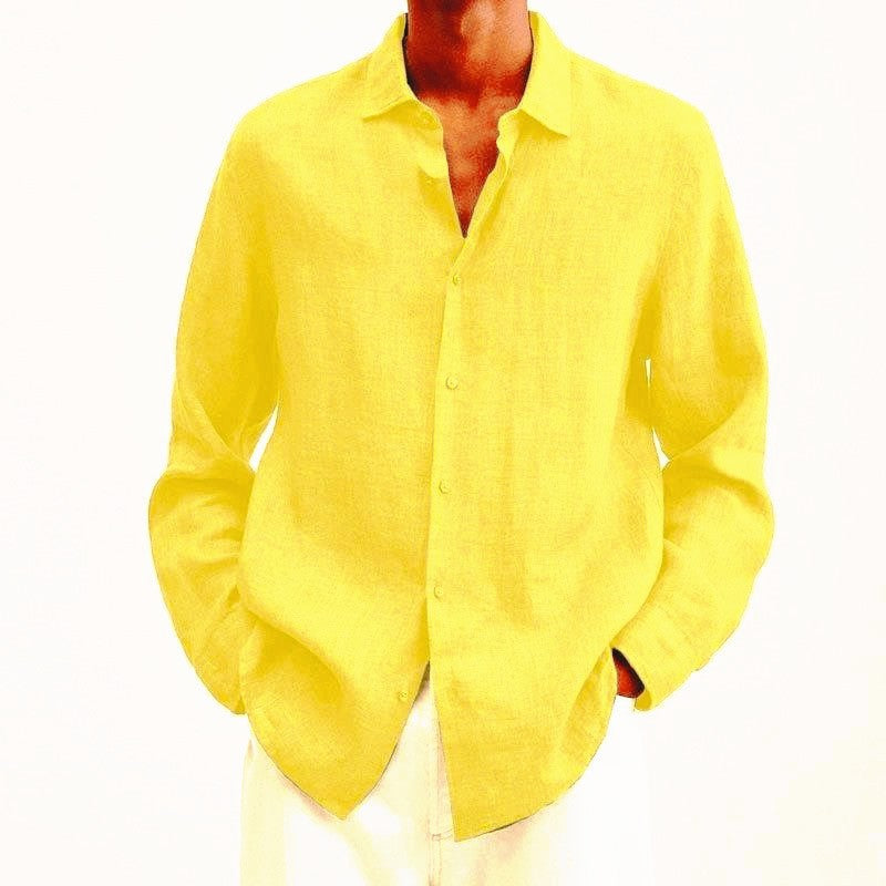 Heren Overhemd van Zacht Flanel met Oversized Pasvorm voor Casual Stijl 11