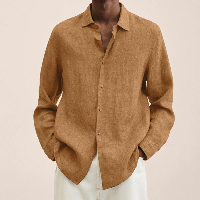 Heren Overhemd van Zacht Flanel met Oversized Pasvorm voor Casual Stijl 3