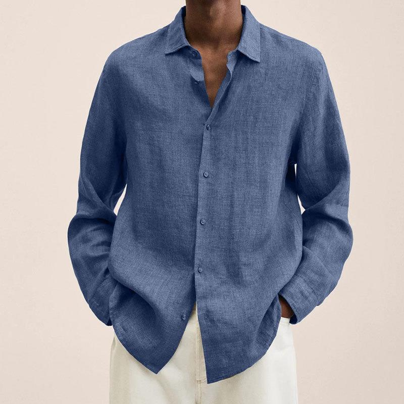 Heren Overhemd van Zacht Flanel met Oversized Pasvorm voor Casual Stijl 4
