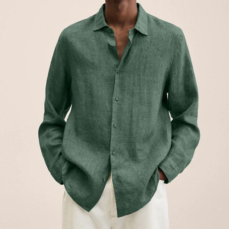 Heren Overhemd van Zacht Flanel met Oversized Pasvorm voor Casual Stijl 5