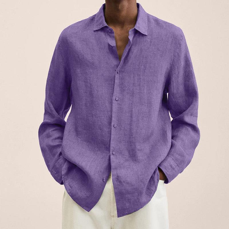 Heren Overhemd van Zacht Flanel met Oversized Pasvorm voor Casual Stijl 6