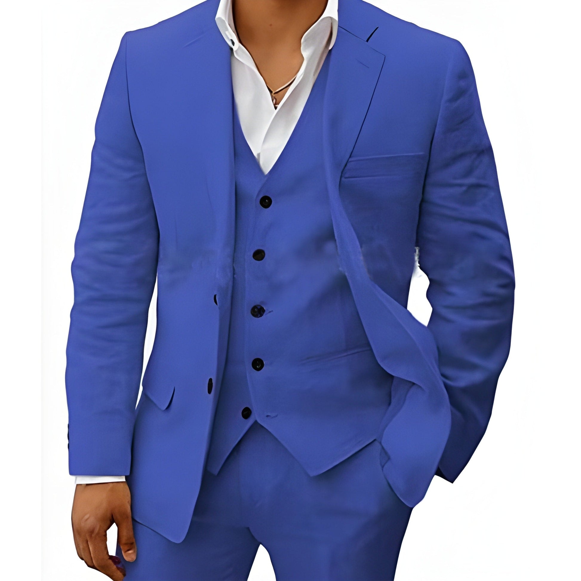 Heren Pak 3-Delig van Ademend Linnen voor Casual en Formele Zomerlook 6