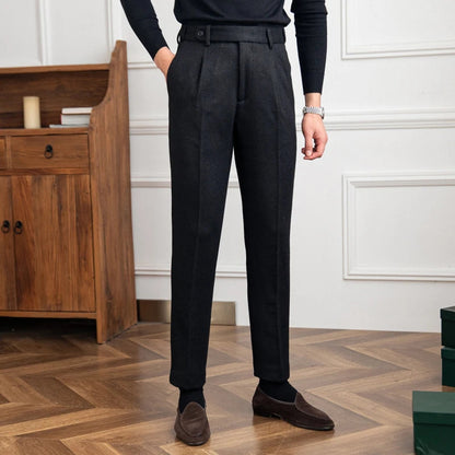 Heren Pantalon met Pince en Slim Fit voor Een Elegante Look 1