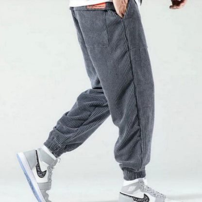 Heren Pantalon van Velours Côtelé met Moderne Snit en Comfortabele Pasvorm 4