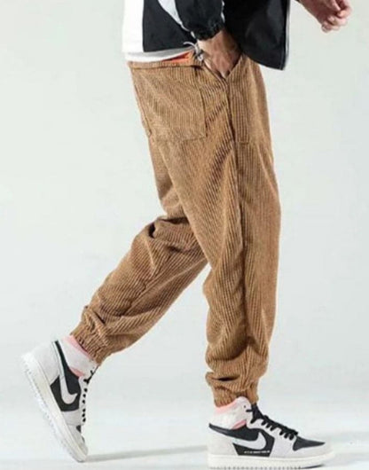 Heren Pantalon van Velours Côtelé met Moderne Snit en Comfortabele Pasvorm 6