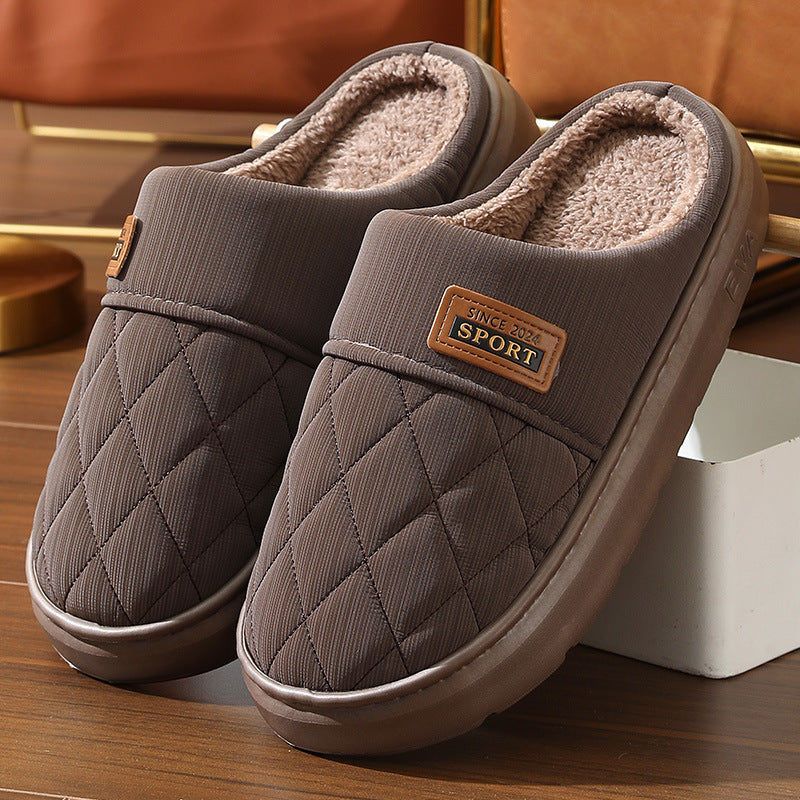 Heren Pantoffels met Pluche Voering voor Ultiem Comfort en Warmte 0