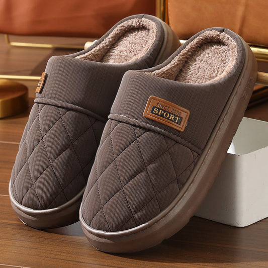 Heren Pantoffels met Pluche Voering voor Ultiem Comfort en Warmte 0