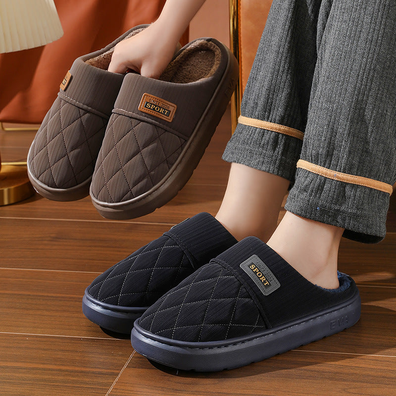 Heren Pantoffels met Pluche Voering voor Ultiem Comfort en Warmte 1