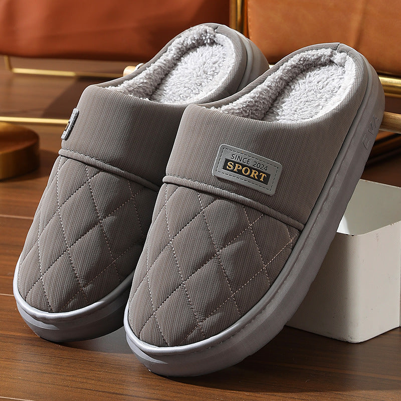 Heren Pantoffels met Pluche Voering voor Ultiem Comfort en Warmte 4