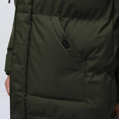 Heren Parka met Gewatteerd Ontwerp en Beschermende Kap 3