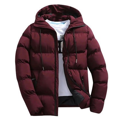 Heren Parka met Waterafstotende Buitenlaag en Donsvulling voor de Winter 1