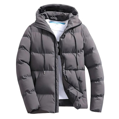 Heren Parka met Waterafstotende Buitenlaag en Donsvulling voor de Winter 3