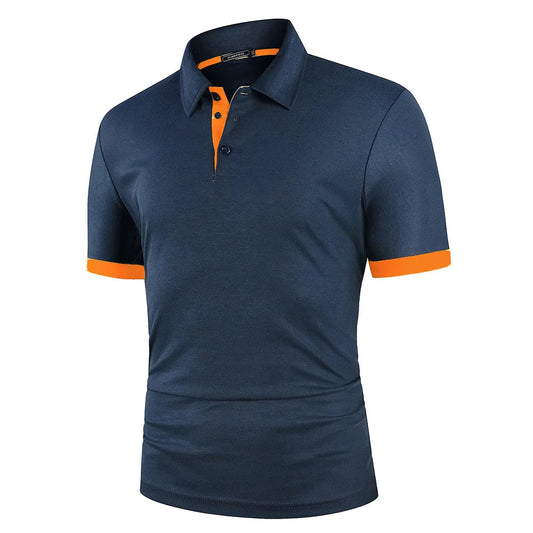 Heren Polo Shirt van Ademend Katoen voor Zomergebruik 0