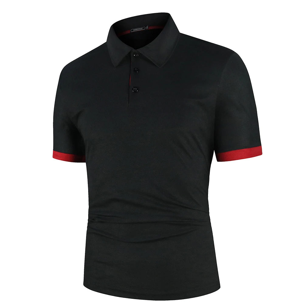 Heren Polo Shirt van Ademend Katoen voor Zomergebruik 1