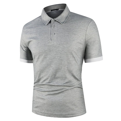 Heren Polo Shirt van Ademend Katoen voor Zomergebruik 10