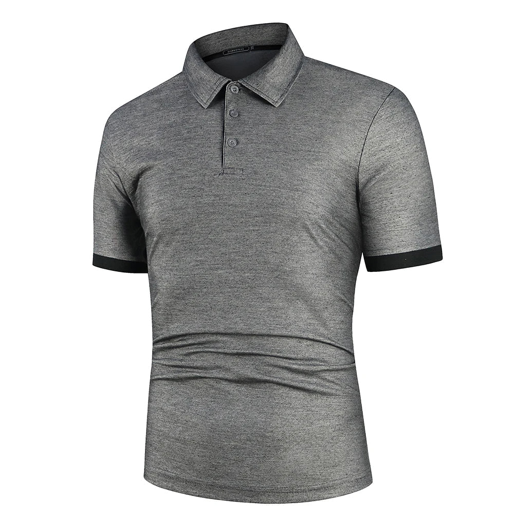 Heren Polo Shirt van Ademend Katoen voor Zomergebruik 3
