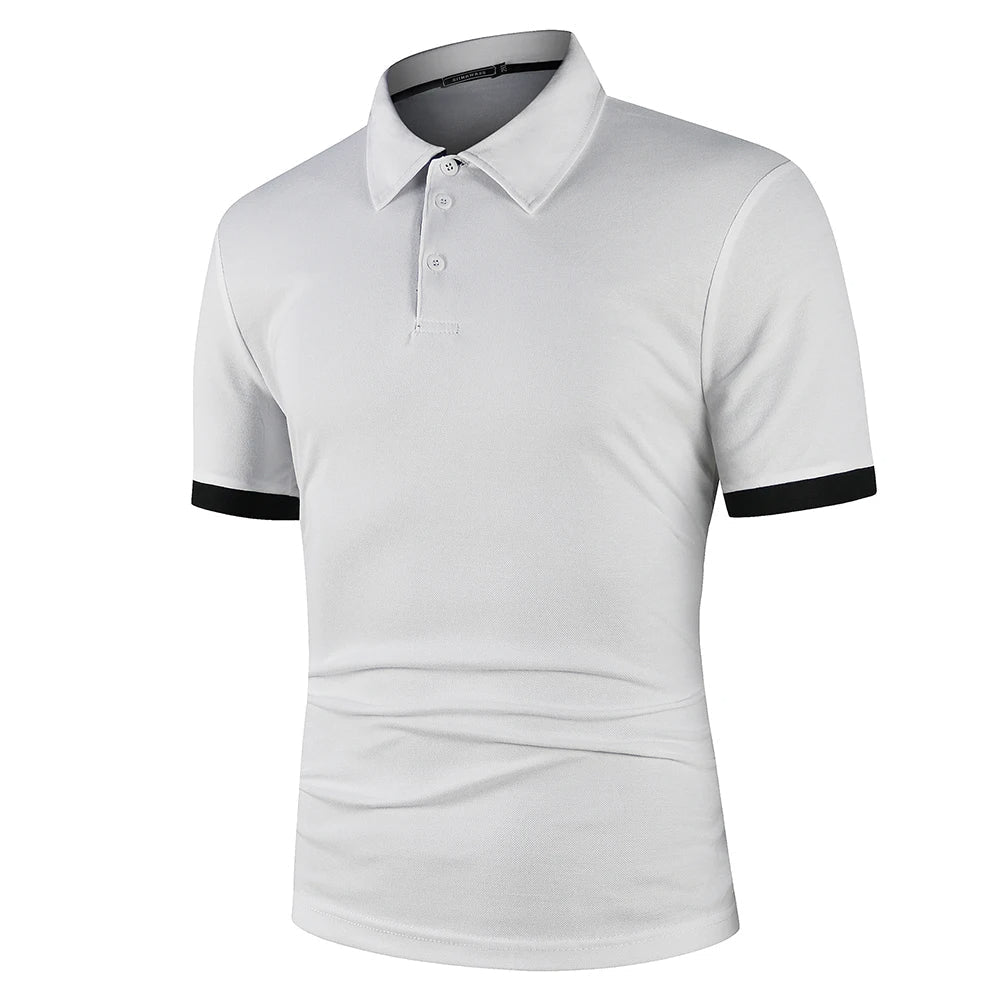 Heren Polo Shirt van Ademend Katoen voor Zomergebruik 6