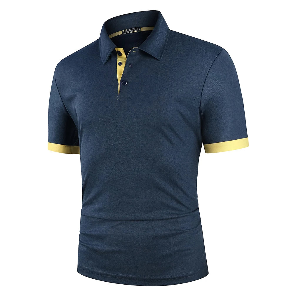 Heren Polo Shirt van Ademend Katoen voor Zomergebruik 8