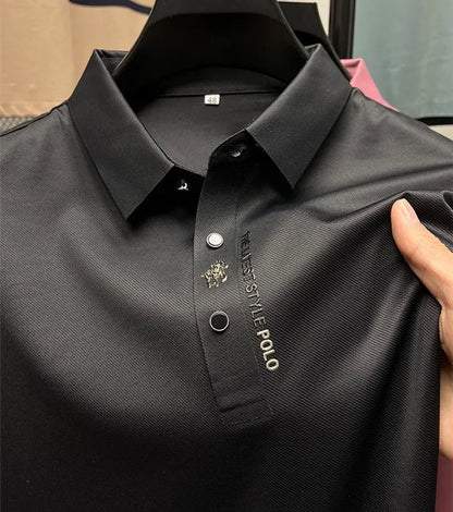 Heren Poloshirt Zwart