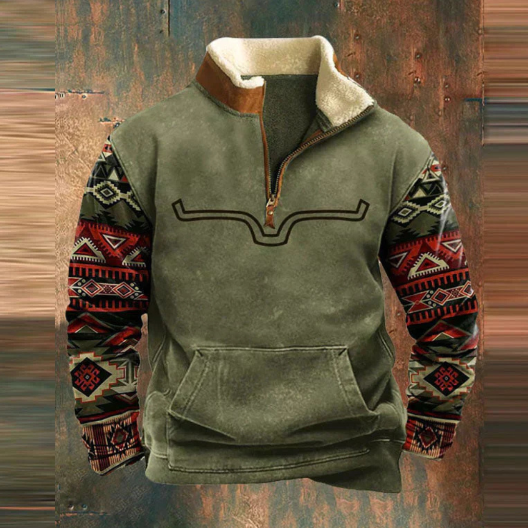 Heren Pullover met Rits voor Comfort en Stijl 0