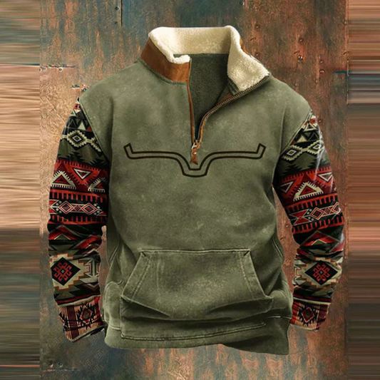 Heren Pullover met Rits voor Comfort en Stijl 0