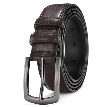 Heren Riem van Hoogwaardig Leren met Stevige Pin Buckle 2
