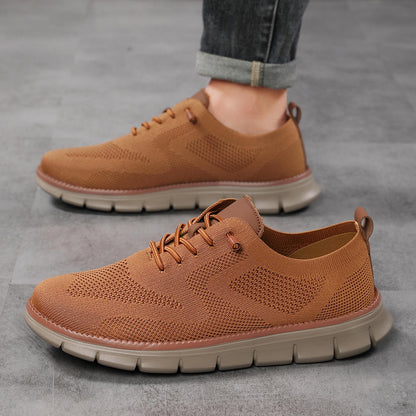 Heren Schoenen met Flexibele Zool en Ademend Materiaal