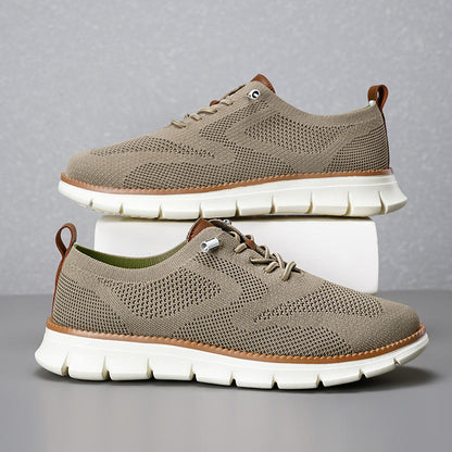 Heren Schoenen met Flexibele Zool en Ademend Materiaal