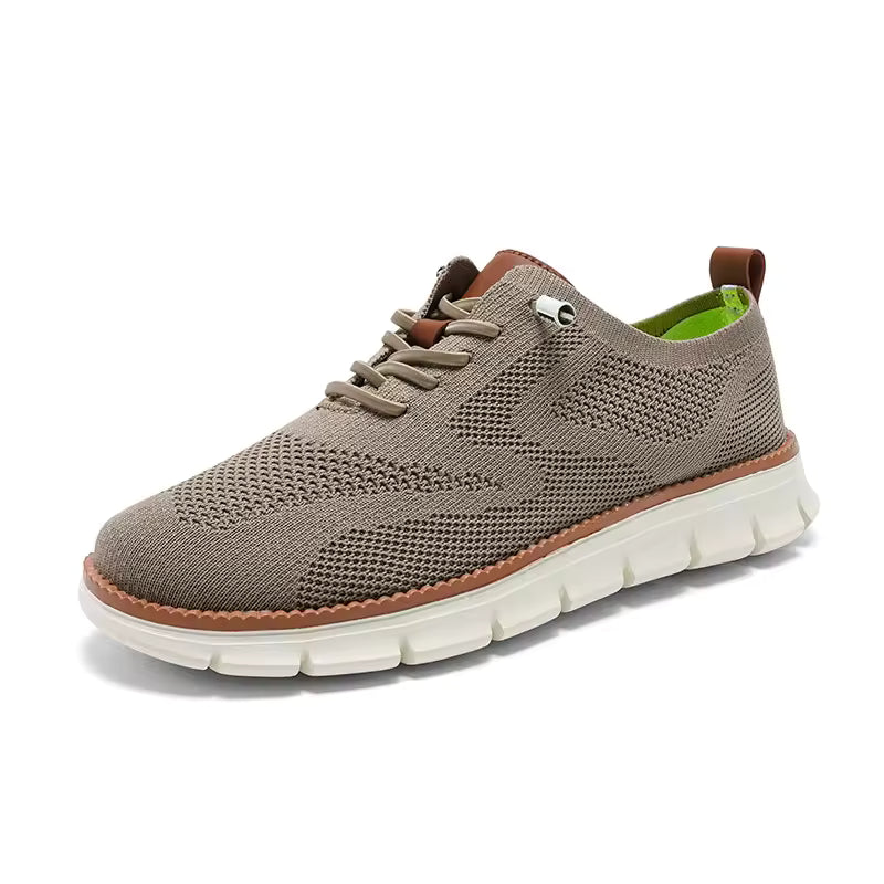 Heren Schoenen met Flexibele Zool en Ademend Materiaal