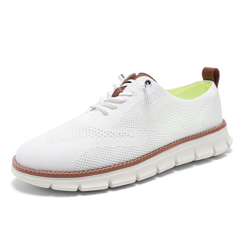 Heren Schoenen met Flexibele Zool en Ademend Materiaal