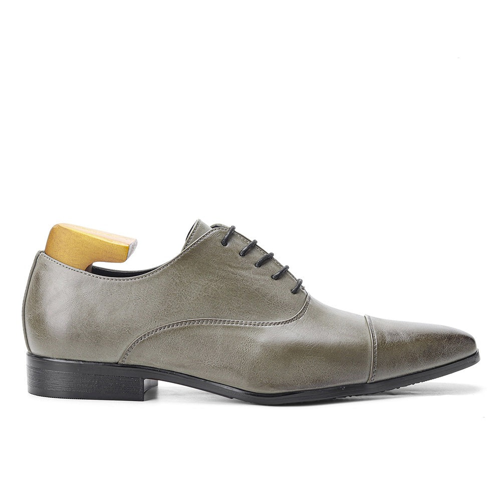 Heren Nette Schoenen met Cap-Toe, Vetersluiting en Glad Silhouet