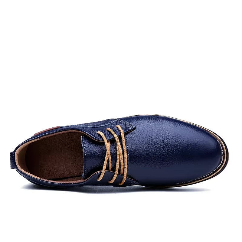 Heren Schoenen van Handgemaakt Italiaans Leer met Glanzende Afwerking 2